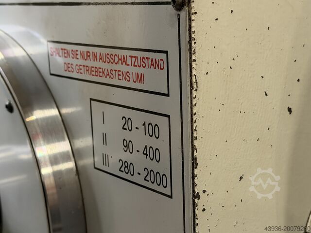 Universal Drehmaschine 840 x 2000 mm Mexpol TUB 830B