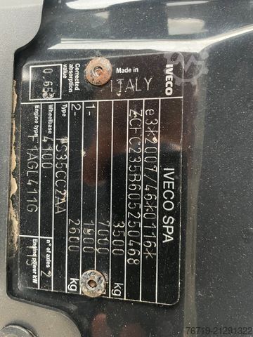 Hög tak skåpbil IVECO Daily 35C16 V H Kasten Radstand 4100