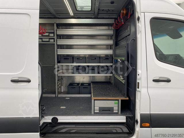 Hög tak skåpbil MERCEDES-BENZ Sprinter 514 MAXI *WERKSTATT* 230V+AHK+KAMERA 75