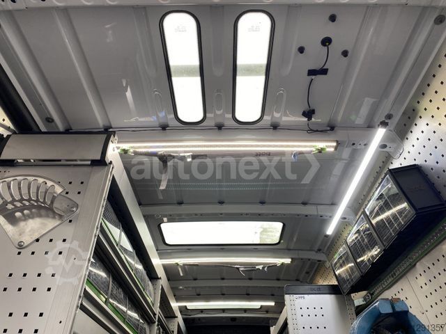 Hög tak skåpbil MERCEDES-BENZ Sprinter 514 MAXI *WERKSTATT* 230V+AHK+KAMERA 75