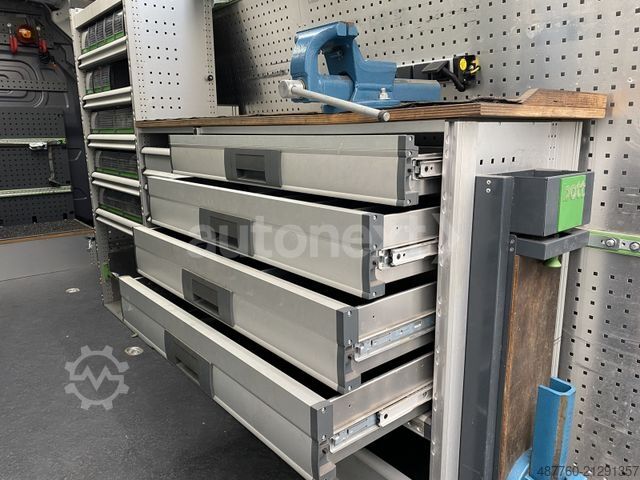 Hög tak skåpbil MERCEDES-BENZ Sprinter 514 MAXI *WERKSTATT* 230V+AHK+KAMERA 75