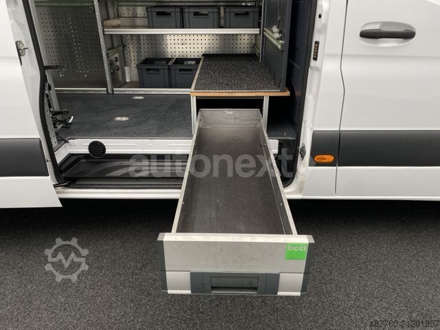 Hög tak skåpbil MERCEDES-BENZ Sprinter 514 MAXI *WERKSTATT* 230V+AHK+KAMERA 75