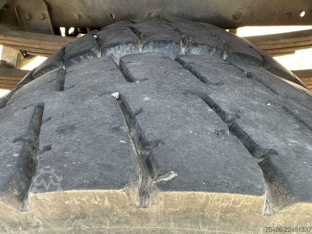Tre-vejs tippevogn man ME 18.250,4x4, 3-S-Ki.,Atlas-Kran 105.2, AHK