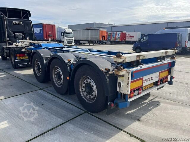 Μεταφορά εμπορευματοκιβωτίων RENDERS-HAS O4/DA 08 EURO 800 CONTAINERCHASSIS