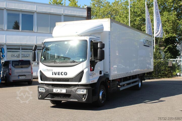 Autocamion cu caroserie tip cutie Iveco Eurocargo  120-210 E6 Koffer 8,6m Klima LBW1500Kg