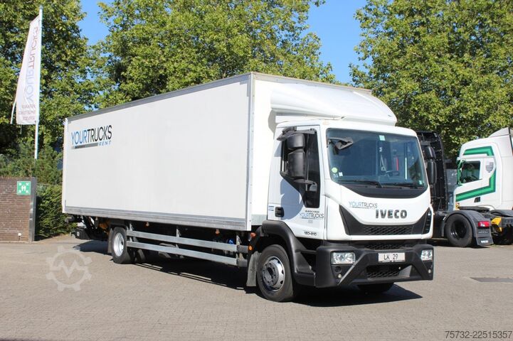 Autocamion cu caroserie tip cutie Iveco Eurocargo  120-210 E6 Koffer 8,6m Klima LBW1500Kg