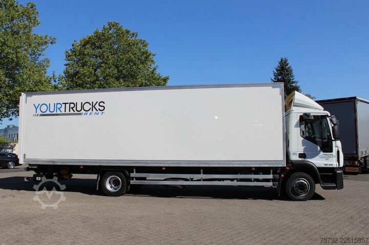 Autocamion cu caroserie tip cutie Iveco Eurocargo  120-210 E6 Koffer 8,6m Klima LBW1500Kg