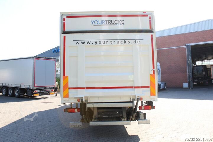 Autocamion cu caroserie tip cutie Iveco Eurocargo  120-210 E6 Koffer 8,6m Klima LBW1500Kg