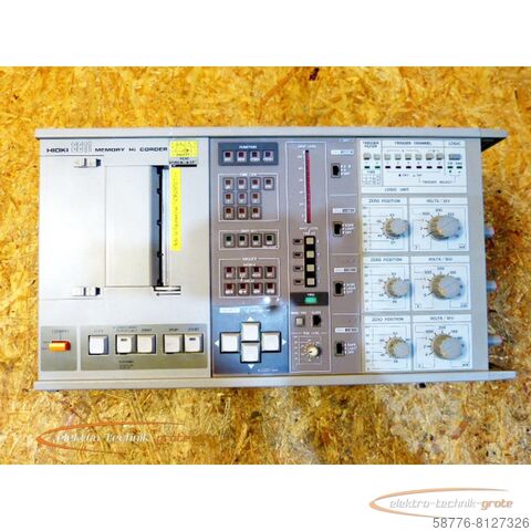 Bileşen Hioki 8811 Wellenform-Speicherschreiber mit Zubehör