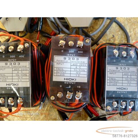 Bileşen Hioki 8811 Wellenform-Speicherschreiber mit Zubehör