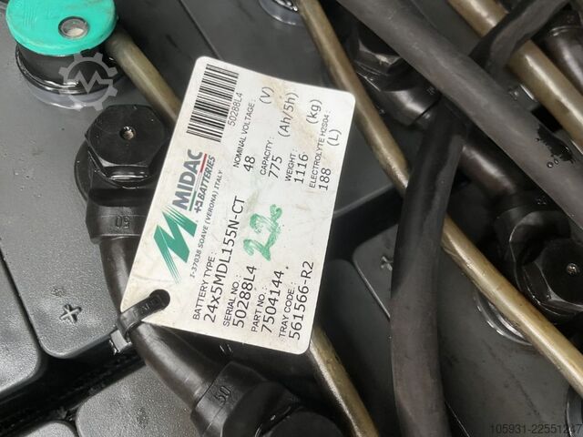Elektrický 4kolový vysokozdvižný vozík Linde E18PH-02