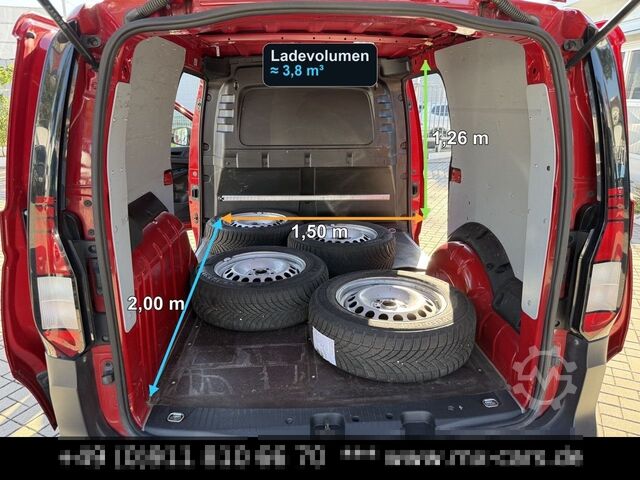 Bestelwagen VW Caddy Maxi Aut. Klima Navi Kamera 2 Schiebetüren