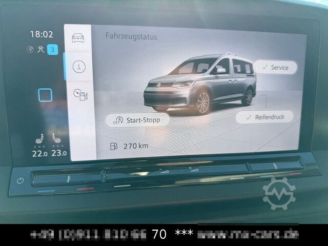 Bestelwagen VW Caddy Maxi Aut. Klima Navi Kamera 2 Schiebetüren