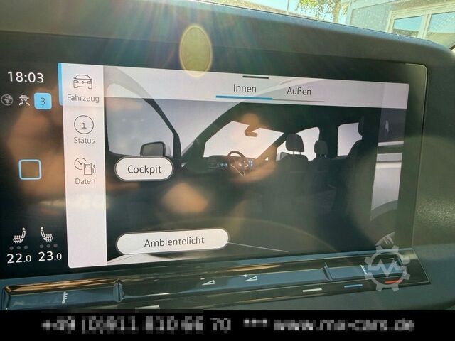 Bestelwagen VW Caddy Maxi Aut. Klima Navi Kamera 2 Schiebetüren