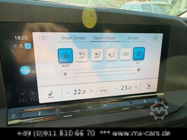 Bestelwagen VW Caddy Maxi Aut. Klima Navi Kamera 2 Schiebetüren