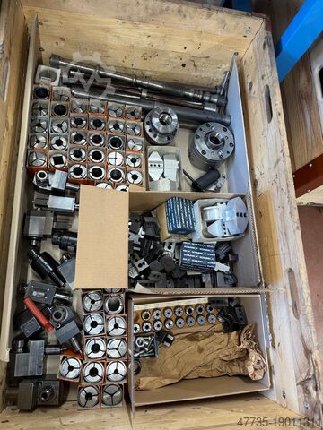 Diferentes portaherramientas y equipos. Toolholders CNC lathe