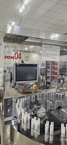 Cosmatic SM43 Slim model kullanılmış otomatik ruj dolum makinesi Cosmatic SM43 Slim