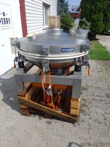 1200 mm Paslanmaz Çelik Vibrasyonlu Elek Allgaier Process Technology ALLGAIER WERKE D1200