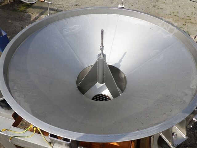 1200 mm Paslanmaz Çelik Vibrasyonlu Elek Allgaier Process Technology ALLGAIER WERKE D1200