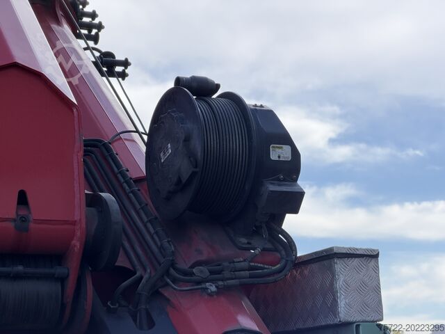 Açık kasalı kamyon (açık) MAN TGS 41.510 8x4 mit Palfinger 58002 TEC7