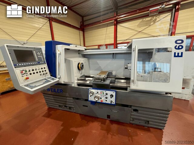 Máquina de torneamento horizontal Weiler E 60x1000