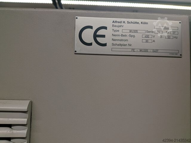 Verktygsslipmaskin Schütte WU 305