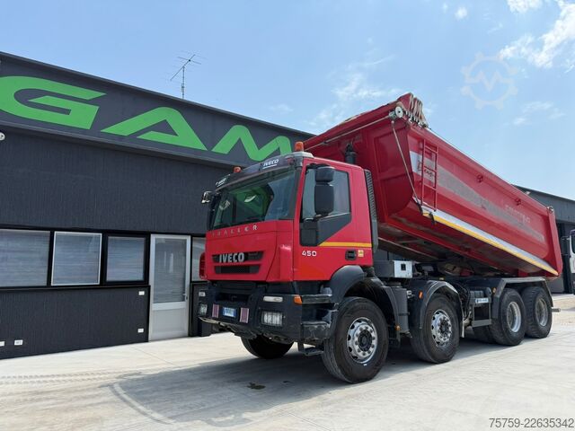 Felépítménycserélő teherautó Iveco Trakker 410T45 Wechsel BETON+KIPPER 40T