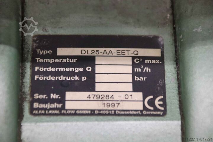 Diaphragm pump Alfa Laval DL25-AA-EET-Q