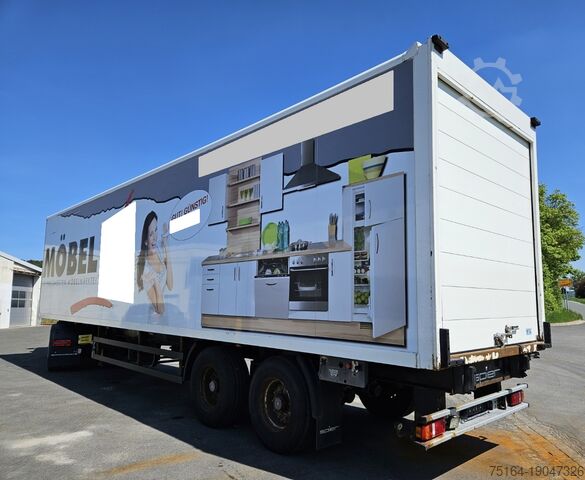 Semiremorcă cu cutie Spier SGL 290