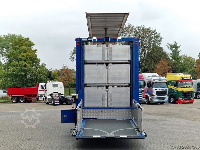 Přeprava dobytka Berdex 0S1227 - 3 deck Livestock - Loadlift - Steering...
