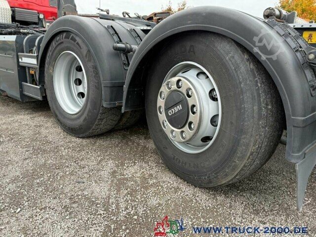 Kanca kasalı yük kamyonu (roll-off) Iveco Stralis AT260 CNG Erdgas 6x2 Meiller RS2165 FB