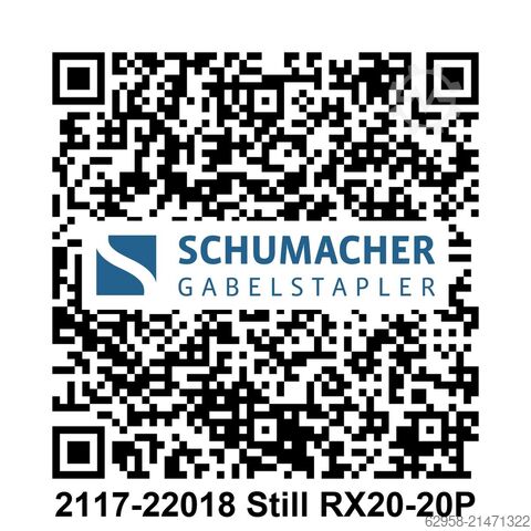 Stivuitor electric cu 4 roți, STILL, RX20 STILL RX20-20P | Battery 2022 | Only 823 hours