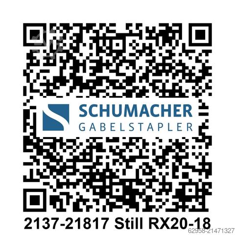 Electric 3-wheel forklift STILL RX20-18 | Battery 2025 - tested with 100%