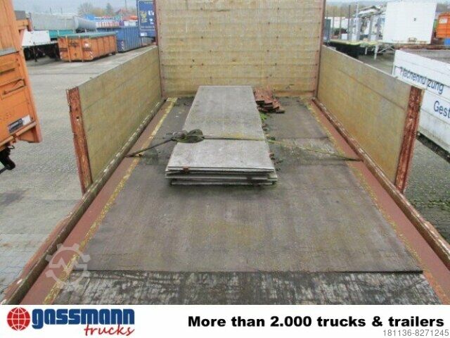 Otevřený návěs s plachtou Schröder Schroeder S 24-10-C-4-3