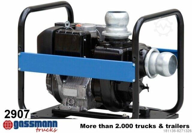 LKW mit Tankaufbau - Wasserpumpe 4,3 ltr, 108m³/Std 1.800l/min, Pumphöhe: 8m - Preis je nach Größe