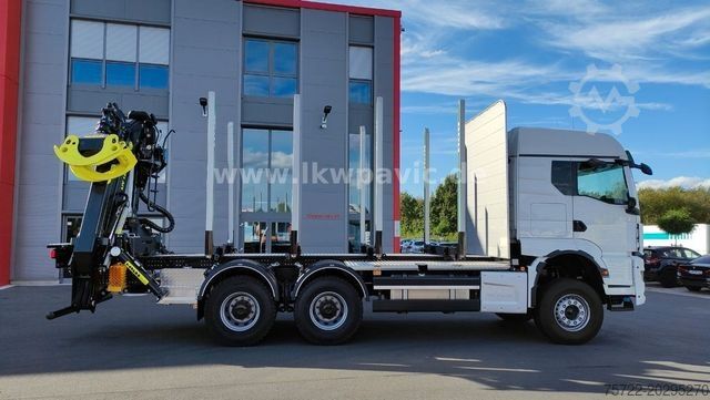 Houttransportwagen MAN TGS 33.510 6x4 BL RADSTAND 3900mm Sofort Verfügb
