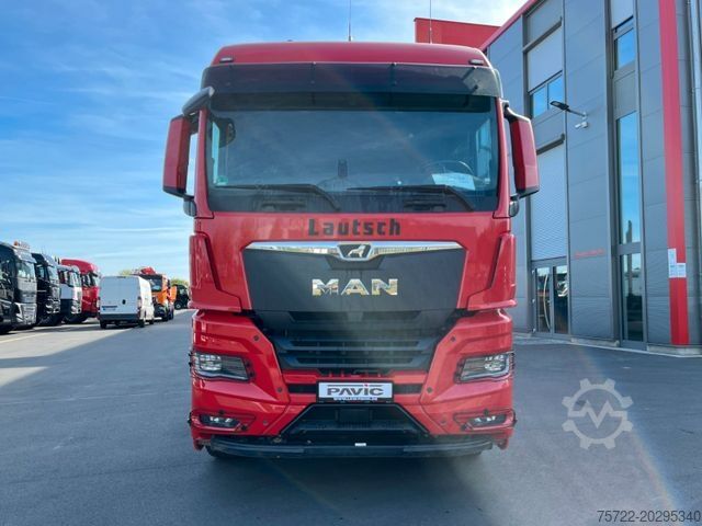 Houttransportwagen MAN TGX 6x4 mit PAVIC HTA 20 66Z Tajfun LIV L150Z