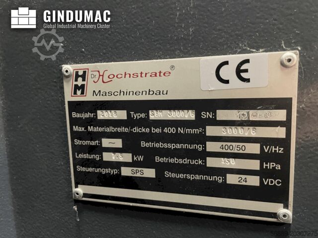 Maszyna do falcowania DR. HOCHSTRATE SBM 3000/6