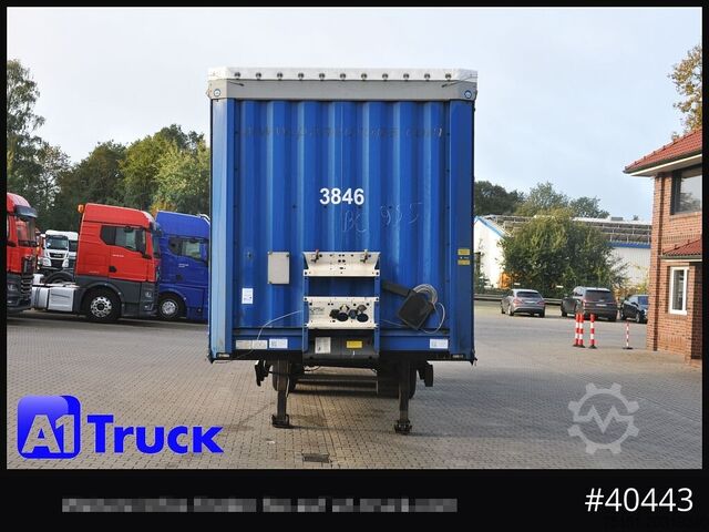Semirimorchio con telone KRONE SD Tautliner, RAHMEN SCHADEN
