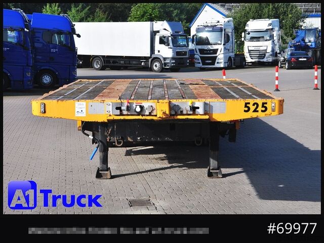 Dieplader oplegger GOLDHOFER STN-3L-37, Tele Tieflader, Lenkachse,