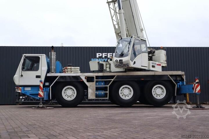 Alle terrein kraan Grove GMK3055 Diesel, 6x6x6, 55t Capacity, 43m Main Boom