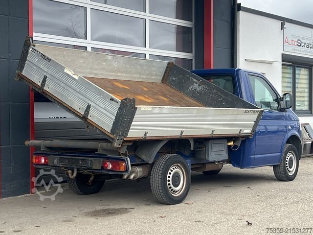 Transporter mit Kipper VOLKSWAGEN T5 2.5 TDI LANG 4Motion 4X4 AHK 3-Sitze
