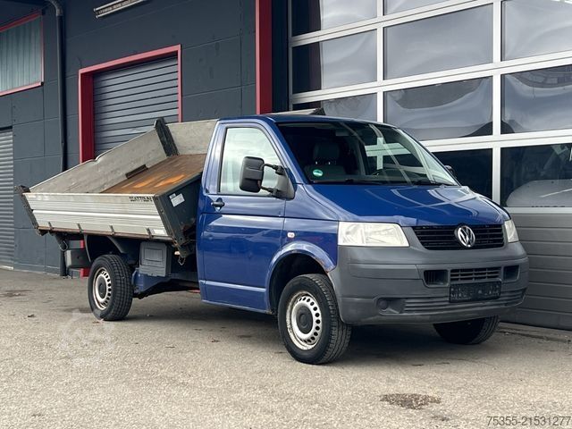 Transporter mit Kipper VOLKSWAGEN T5 2.5 TDI LANG 4Motion 4X4 AHK 3-Sitze