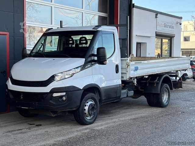 Driezijdige kipper bestelwagen IVECO Daily 70C17 Meiller Klima Tempomat AHK 3-Site