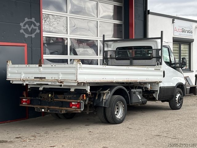 Driezijdige kipper bestelwagen IVECO Daily 70C17 Meiller Klima Tempomat AHK 3-Site