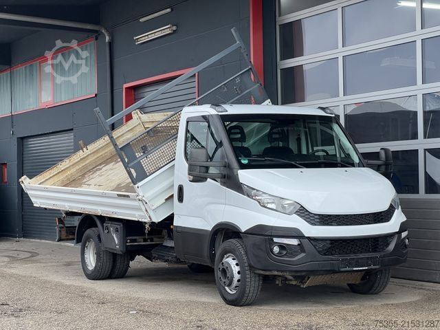 Driezijdige kipper bestelwagen IVECO Daily 70C17 Meiller Klima Tempomat AHK 3-Site