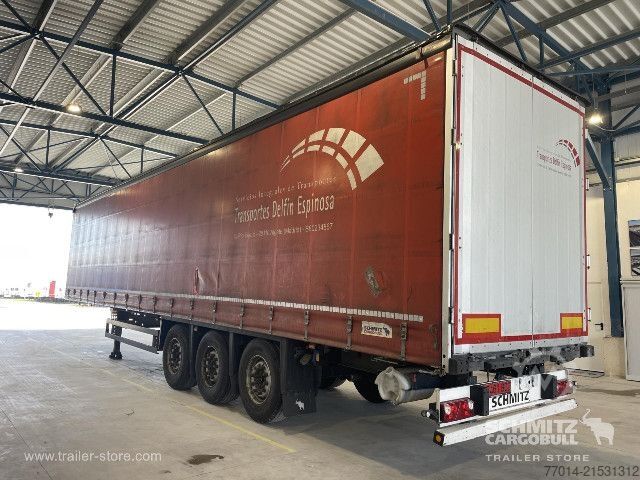 Open semitrailer with tarp Schmitz Cargobull Curtainsider Standard