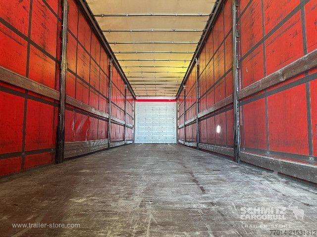 Open semitrailer with tarp Schmitz Cargobull Curtainsider Standard