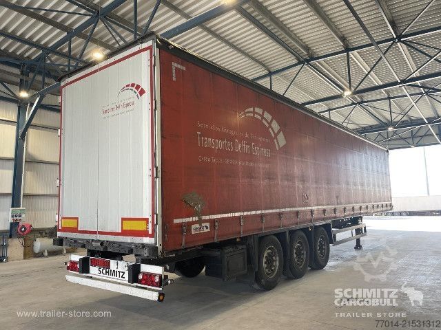 Open semitrailer with tarp Schmitz Cargobull Curtainsider Standard