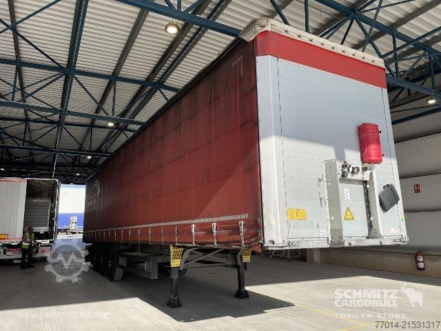 Open semitrailer with tarp Schmitz Cargobull Curtainsider Standard